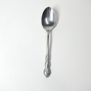 Oneida Shelley Teaspoon Stainless Spoon 6" Cube Mark Vintage